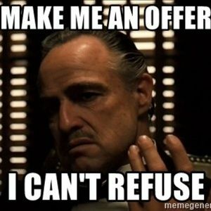 Make an offer on anything!